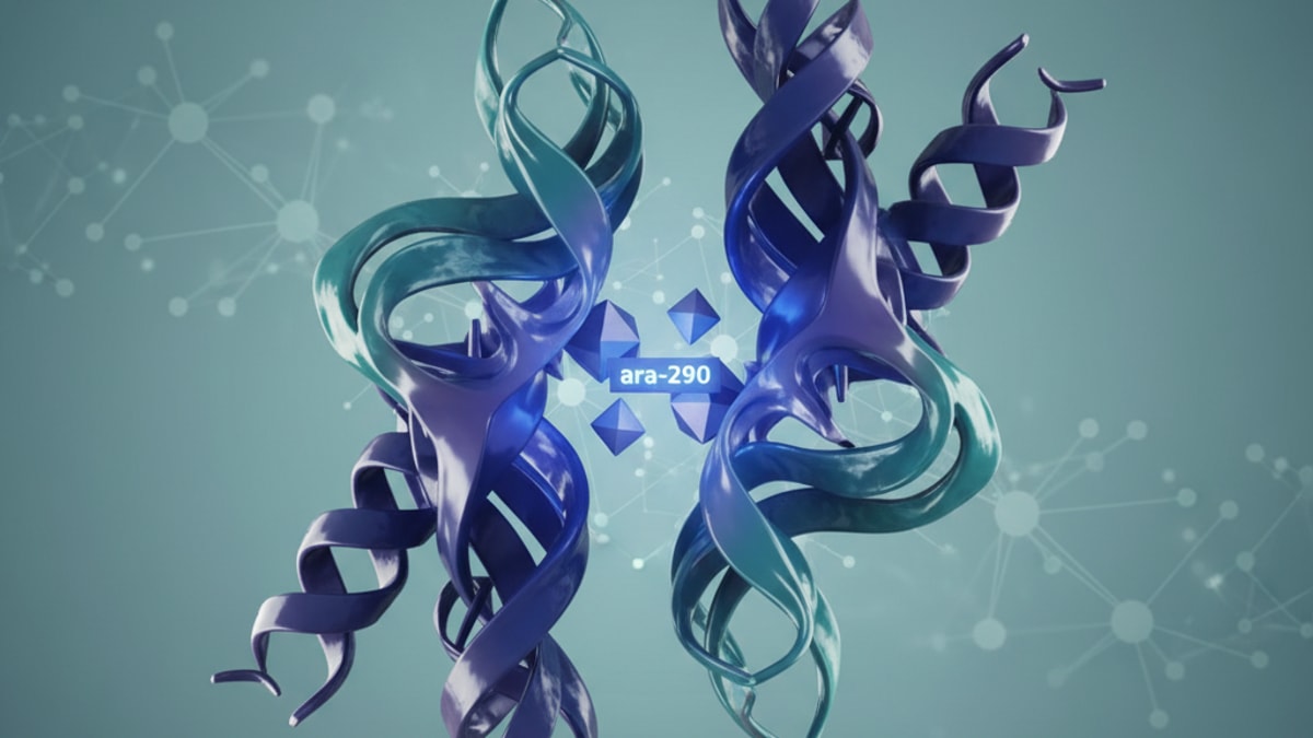 ara-290 receptor pharmacology - Professional illustration