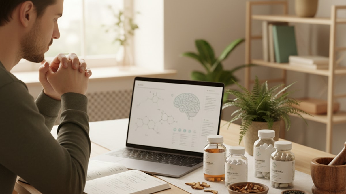 semax amidate vs modafinil mechanism - Professional illustration