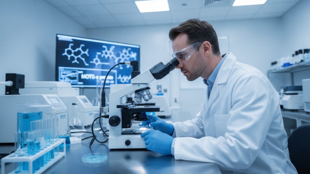 what are the best research practices for mots-c - Professional illustration