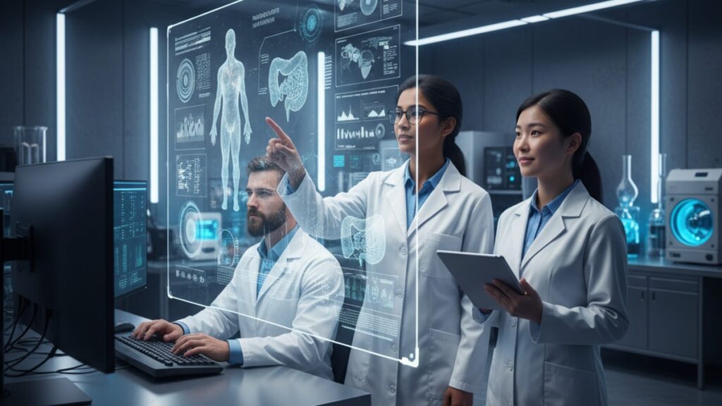 tesamorelin for metabolic syndrome research - Professional illustration