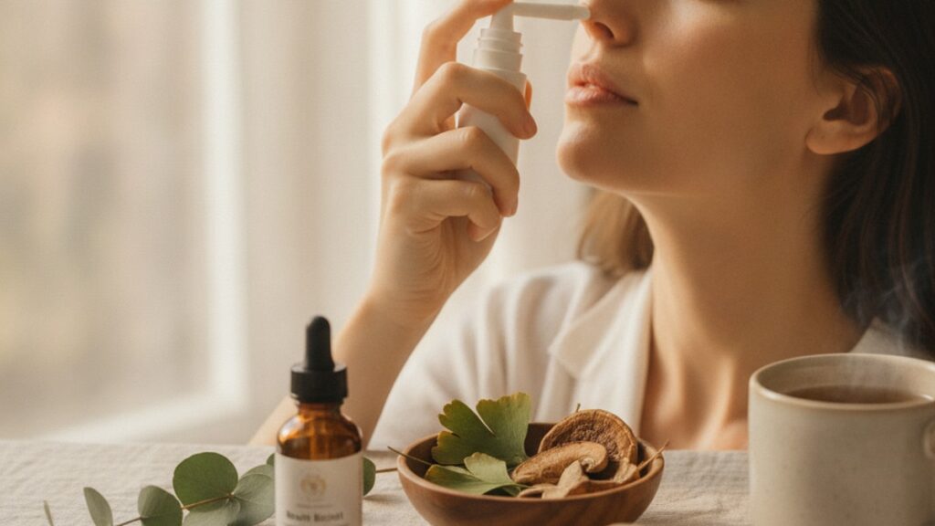 cerebrolysin nasal spray - Professional illustration