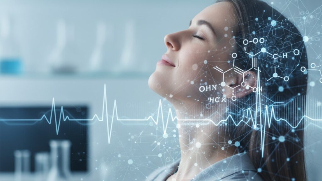 oxytocin for ptsd research - Professional illustration