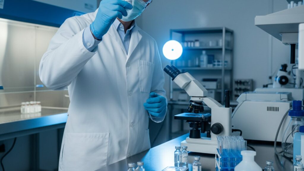 bac water bacteriostatic preservation mechanism - Professional illustration