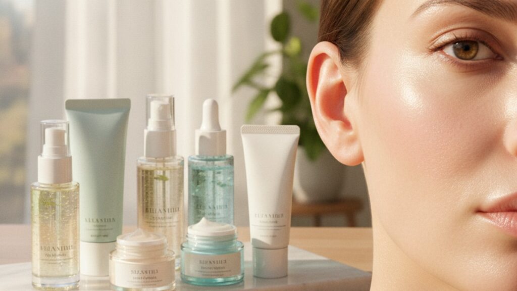 does glow stack work for combined skin research - Professional illustration