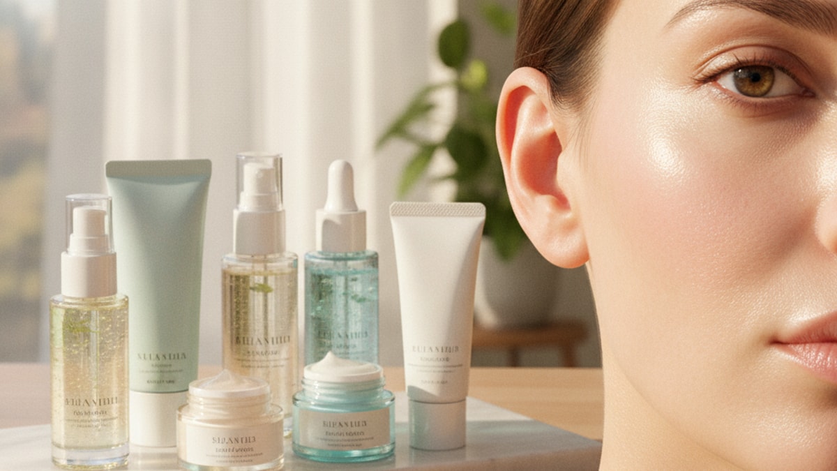 does glow stack work for combined skin research - Professional illustration