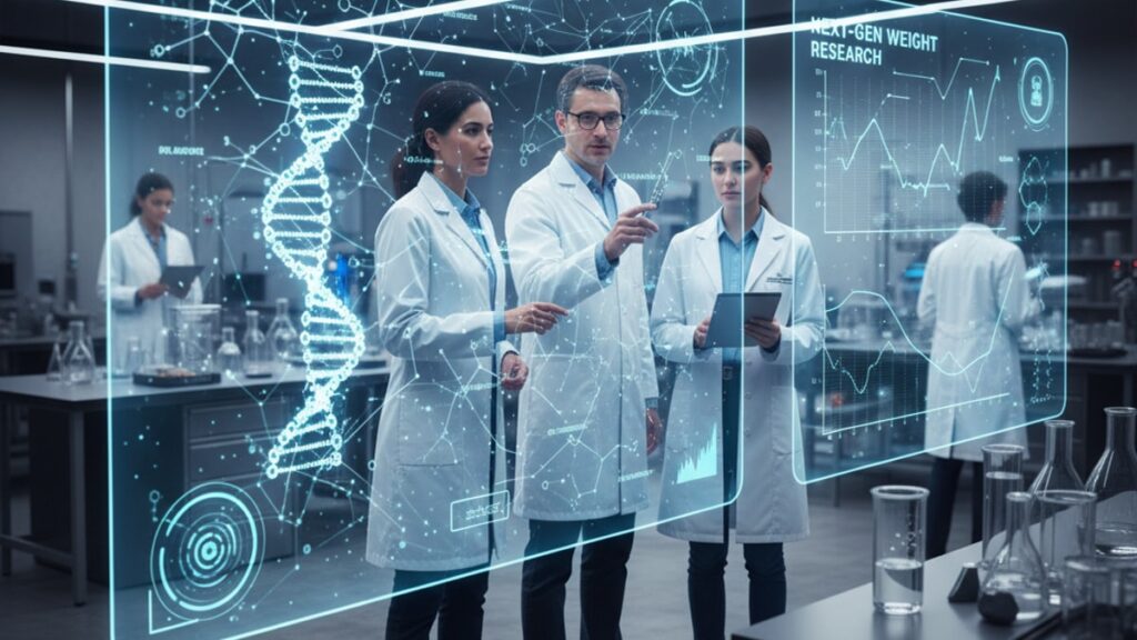retatrutide cagrilintide for next-gen weight research - Professional illustration