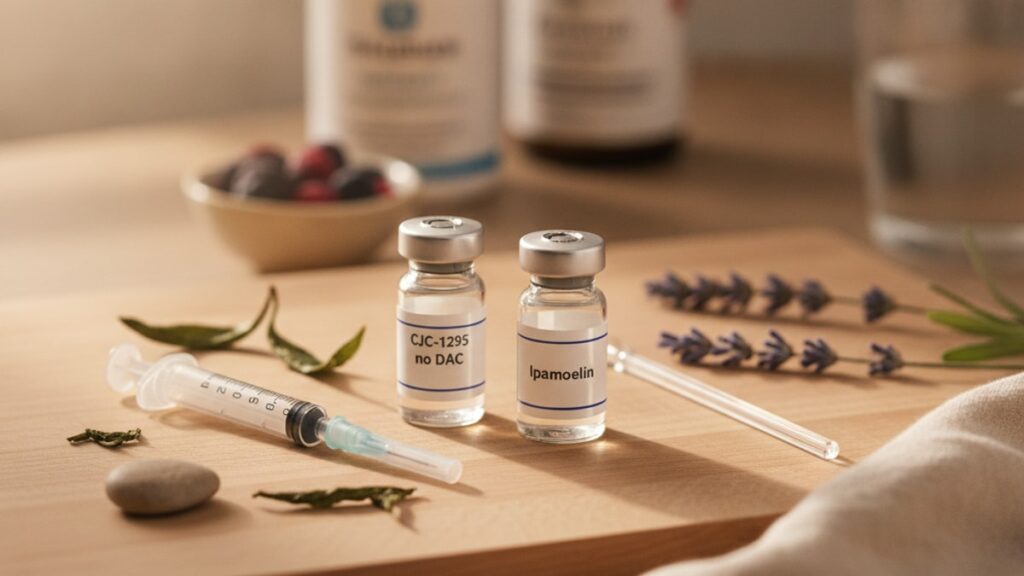 how long is cjc-1295 no dac & ipamorelin stable once reconstituted - Professional illustration