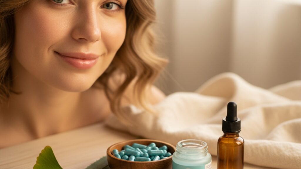 ghk-cu studied skin aging - Professional illustration