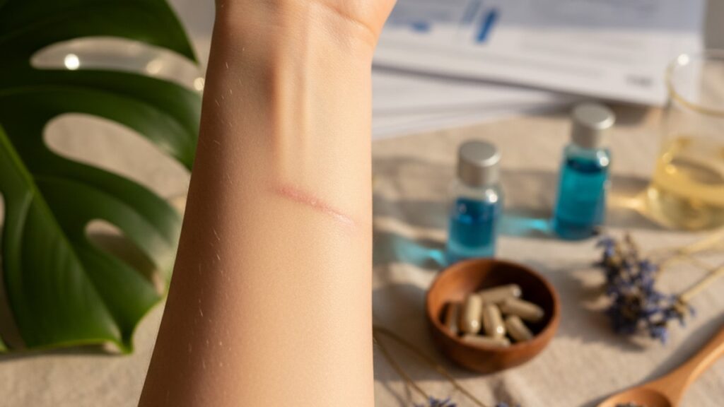 does ghk-cu support post-surgery healing research - Professional illustration