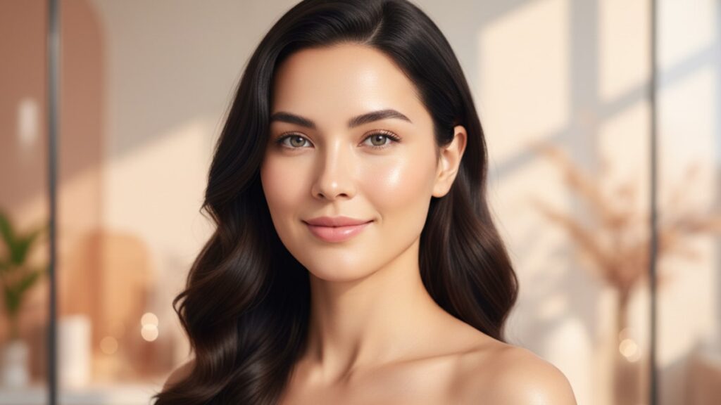 snap-8 for skin glow research - Professional illustration