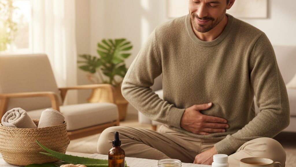 bpc-157 for stomach ulcers - Professional illustration
