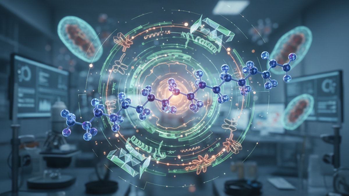 ipamorelin metabolism research - Professional illustration