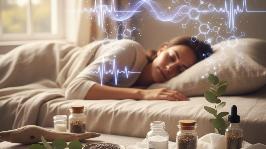 rem sleep research peptide stack - Professional illustration