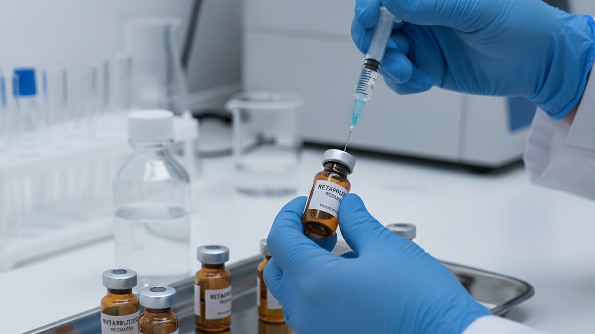 how is retatrutide typically administered in research - Professional illustration