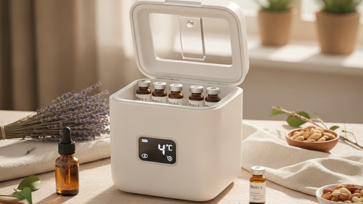 what temperature should mots-c be stored at - Professional illustration