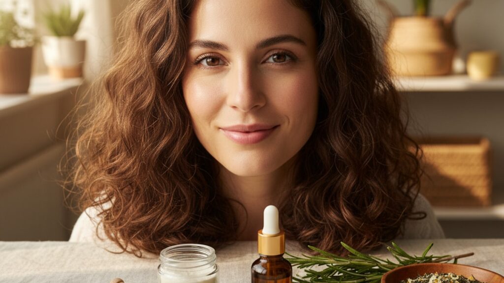 peptides for thinning hair compared - Professional illustration