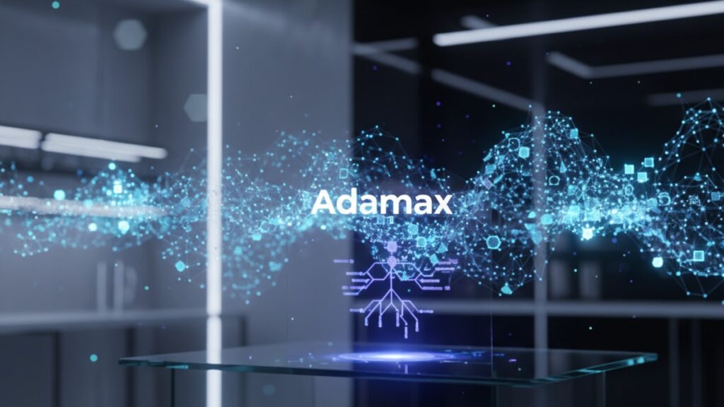what does adamax look like in solution - Professional illustration