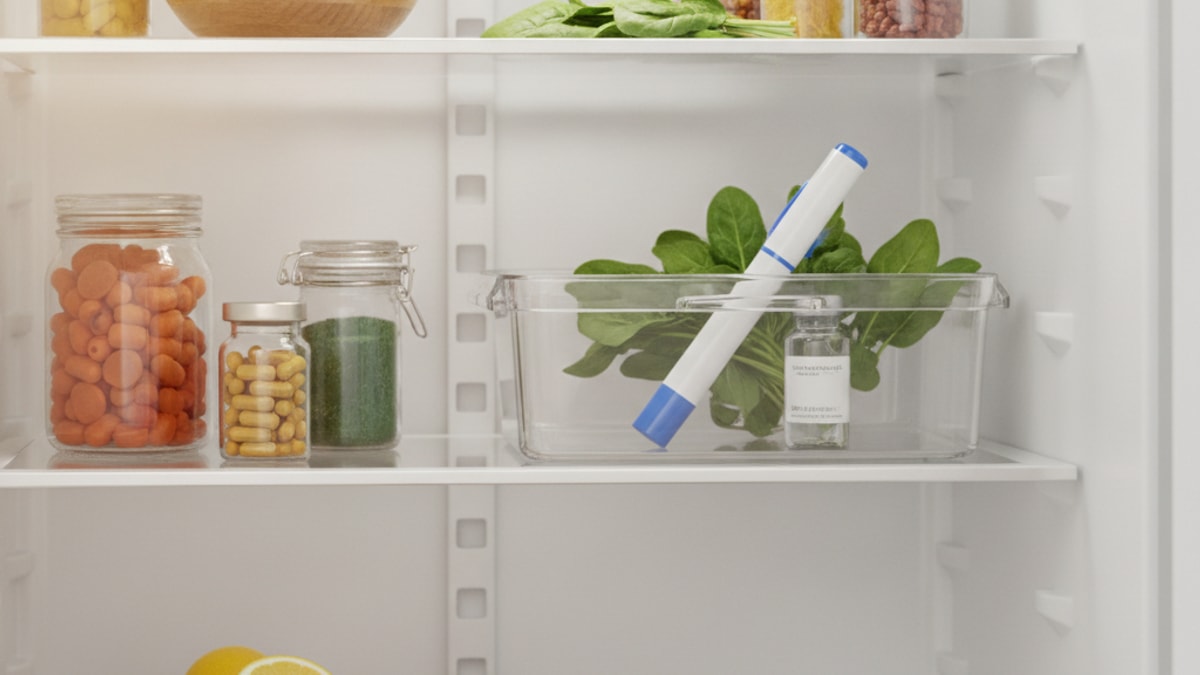 what temperature should retatrutide be stored at - Professional illustration
