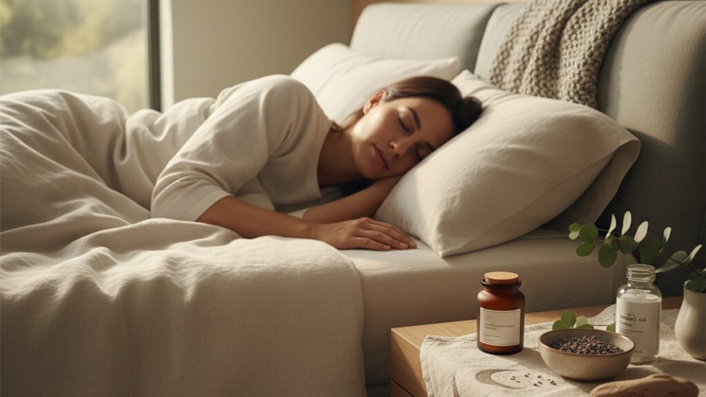 dsip melatonin protocol sleep architecture - Professional illustration