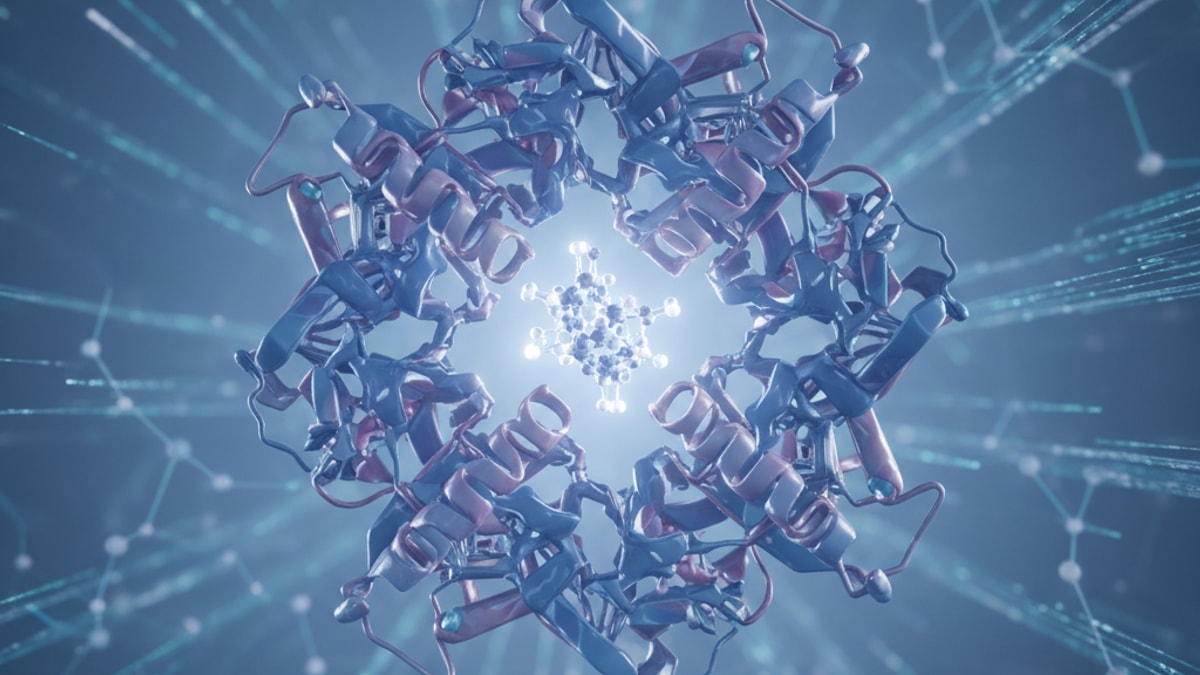 cjc-1295 receptor pharmacology - Professional illustration