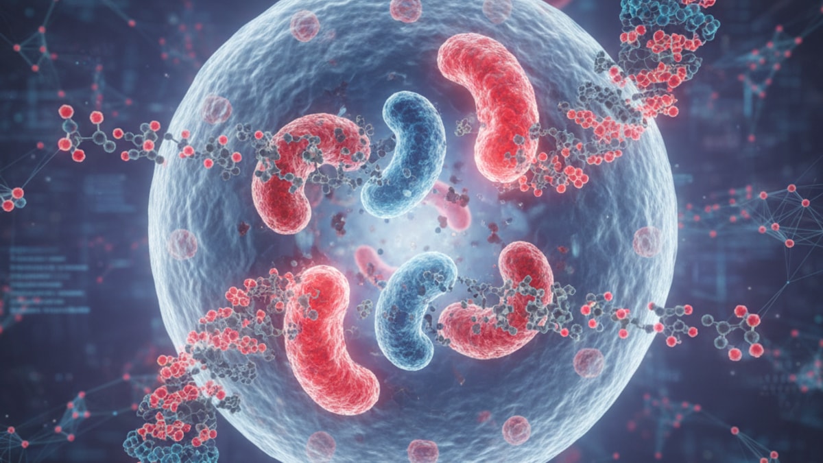 stacking nad+ ss-31 mitochondrial research - Professional illustration