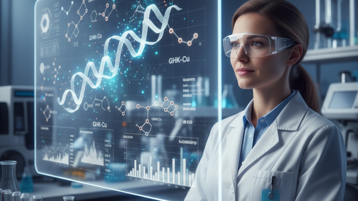 does ghk-cu work for collagen research - Professional illustration