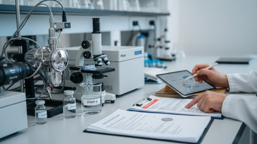 is snap-8 legal to purchase for research - Professional illustration