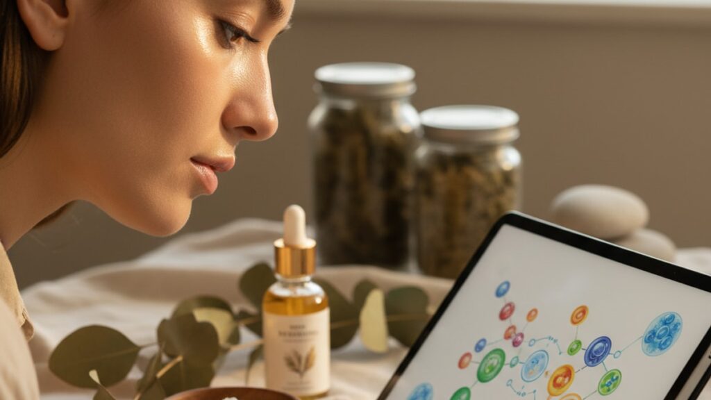 best peptides for skin glow research - Professional illustration