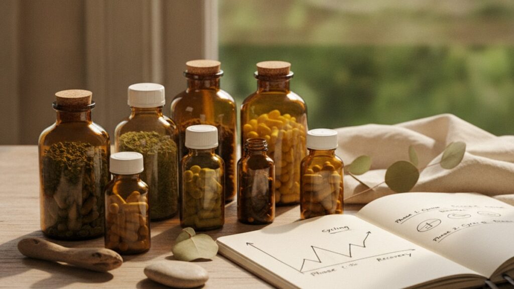 can cartalax be cycled like other research compounds - Professional illustration