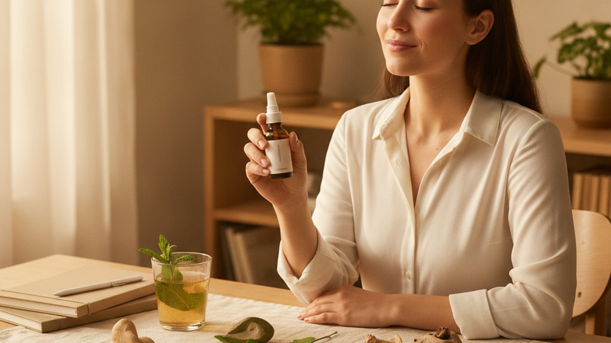 semax amidate nasal spray - Professional illustration