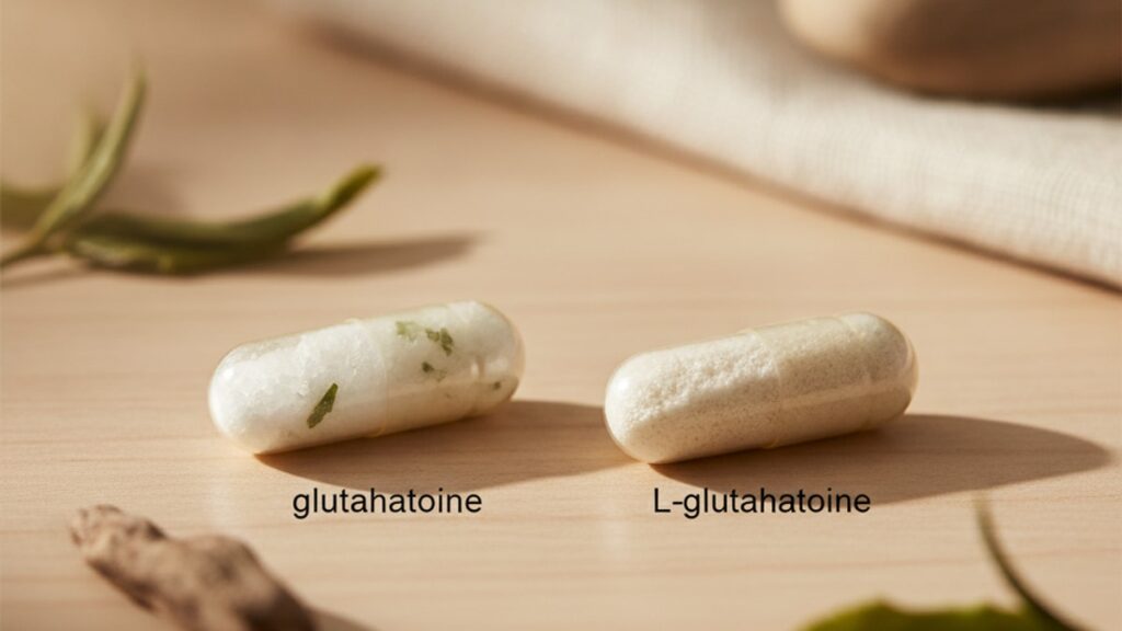 is glutathione better than l-glutathione - Professional illustration