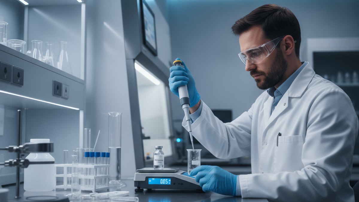 how concentrated should 5-amino-1mq be for research - Professional illustration