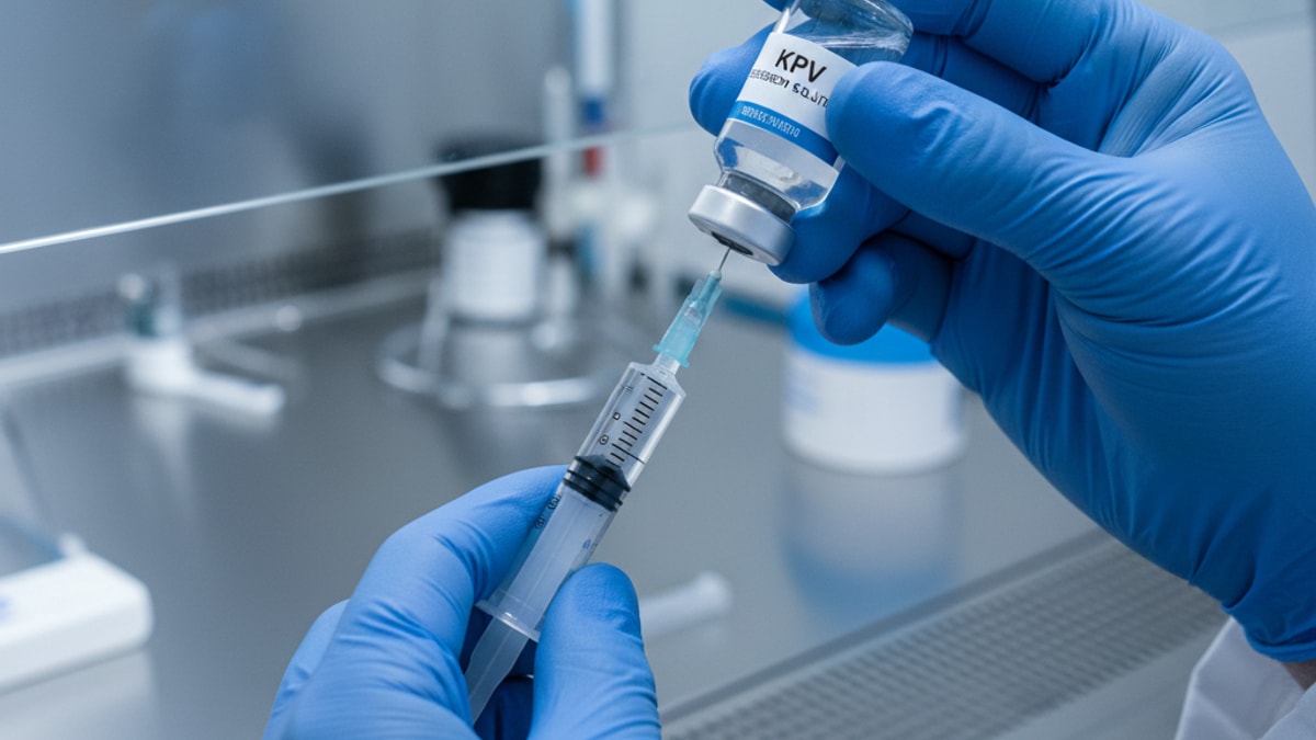 how is kpv typically administered in research - Professional illustration