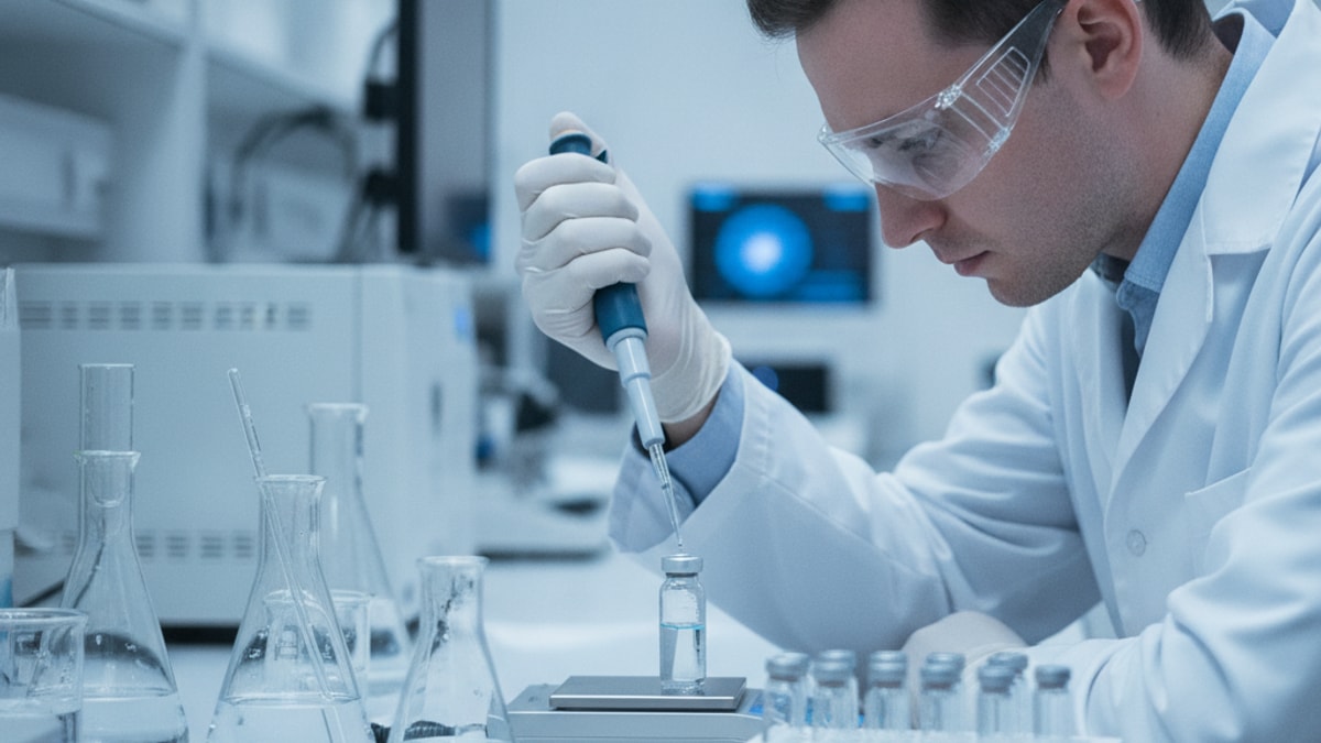 how concentrated should bac water be for research - Professional illustration