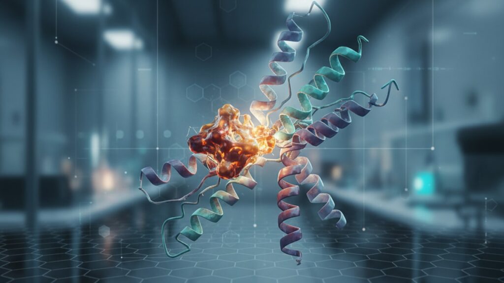 dihexa receptor pharmacology - Professional illustration