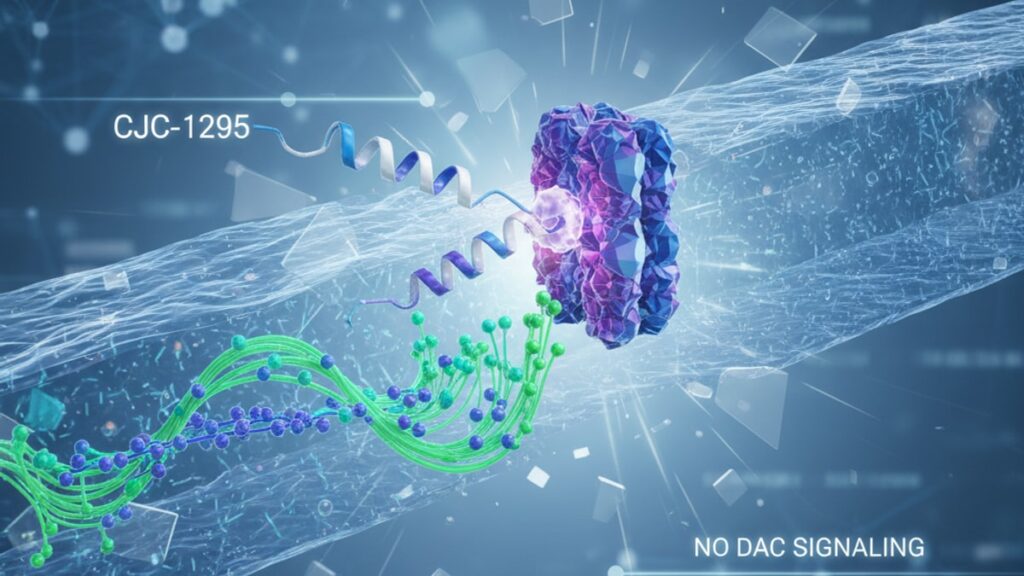 cjc-1295 no dac signaling pathway - Professional illustration