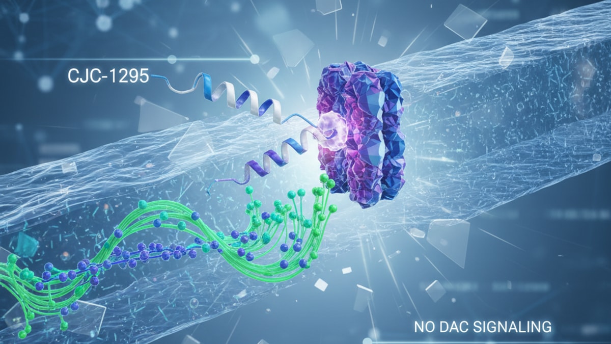 cjc-1295 no dac signaling pathway - Professional illustration