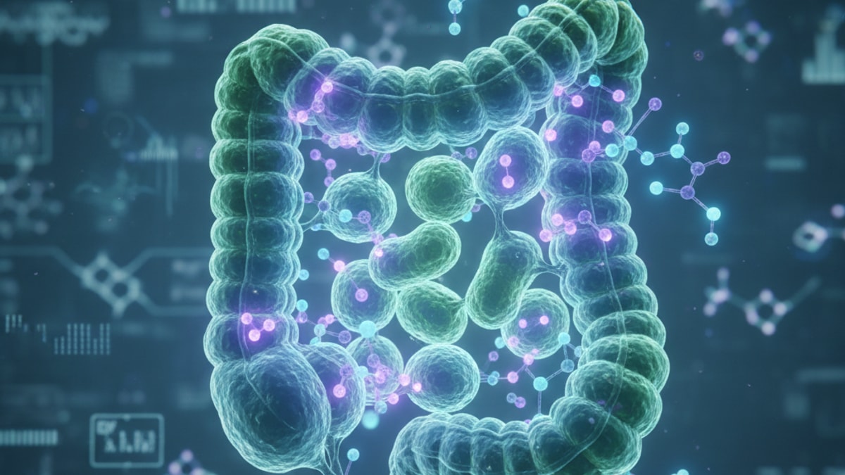 kpv ll-37 for gut research - Professional illustration