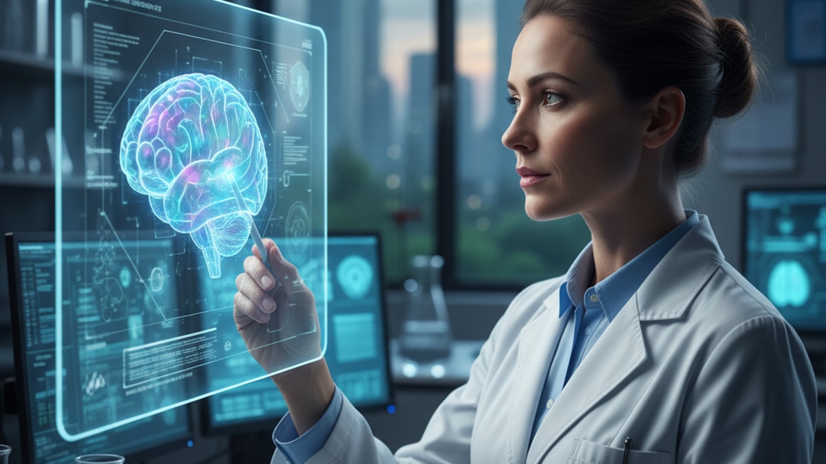 Blog Post: does p21 help brain health research - Professional illustration