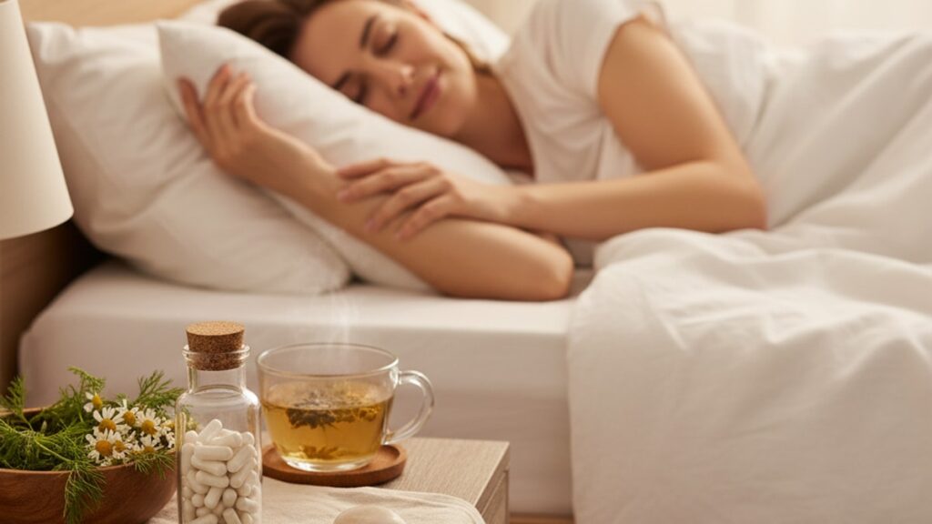does melatonin help rem sleep issues - Professional illustration