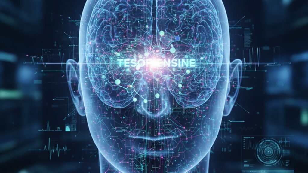 what does tesofensine actually do - Professional illustration