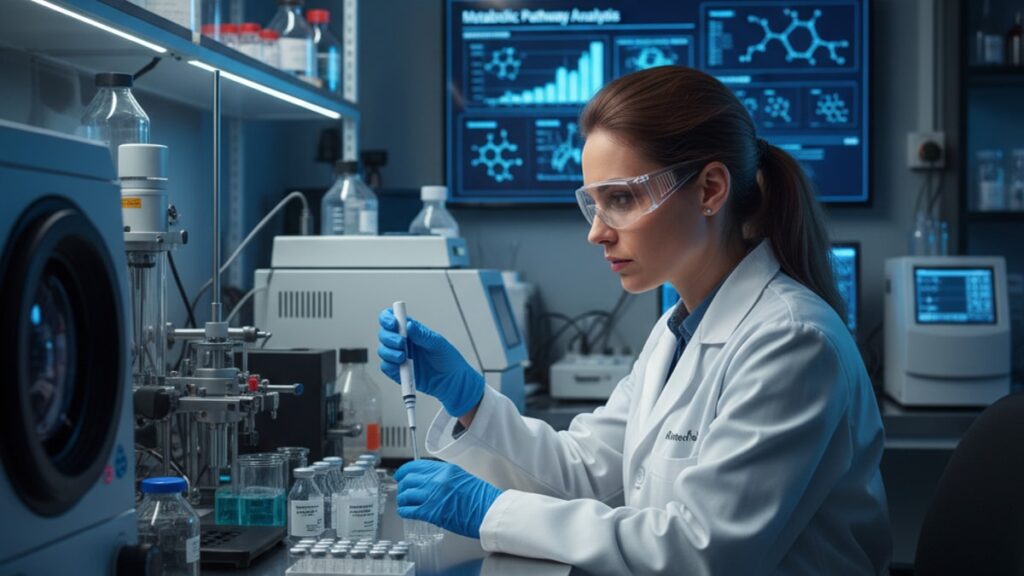 mk-677 metabolism research - Professional illustration