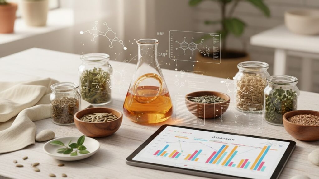 how does adamax compare to other research peptides - Professional illustration