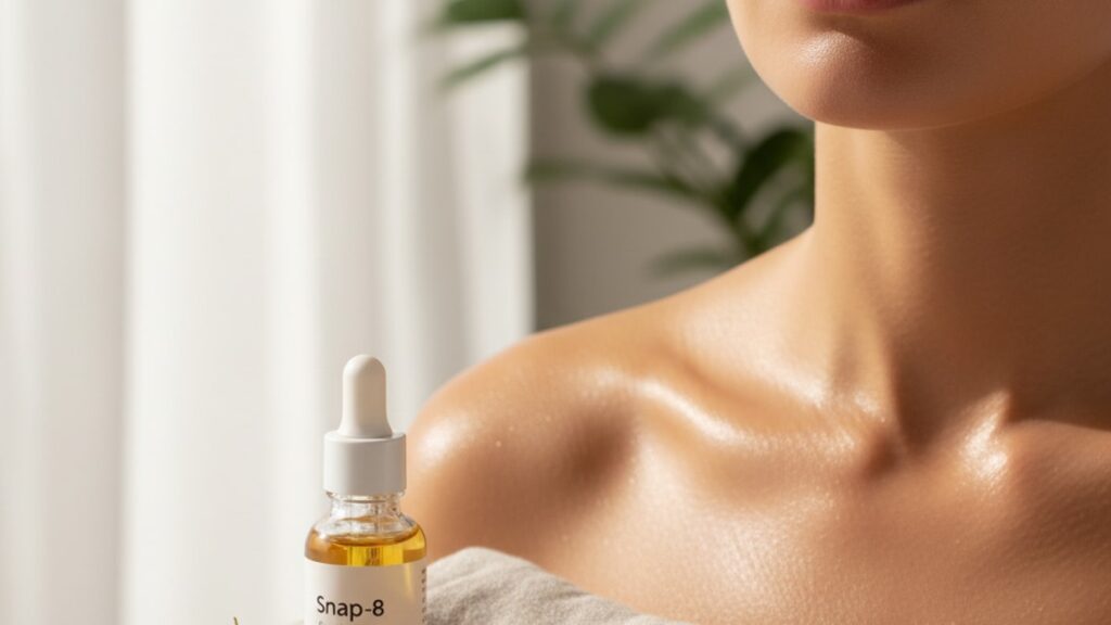 does snap-8 help collagen production - Professional illustration