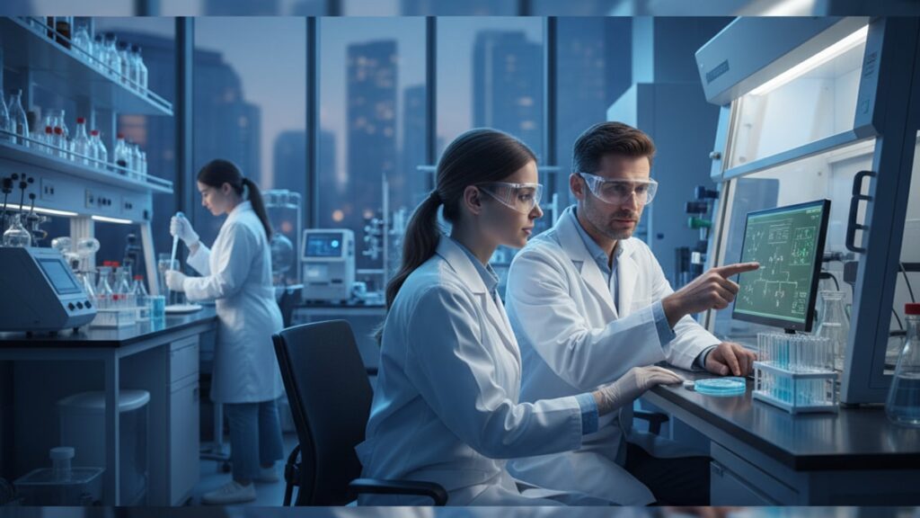 survodutide for type 2 diabetes research - Professional illustration