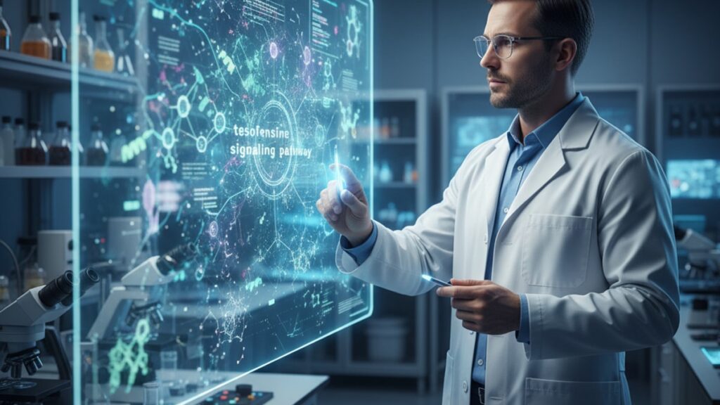 tesofensine signaling pathway - Professional illustration