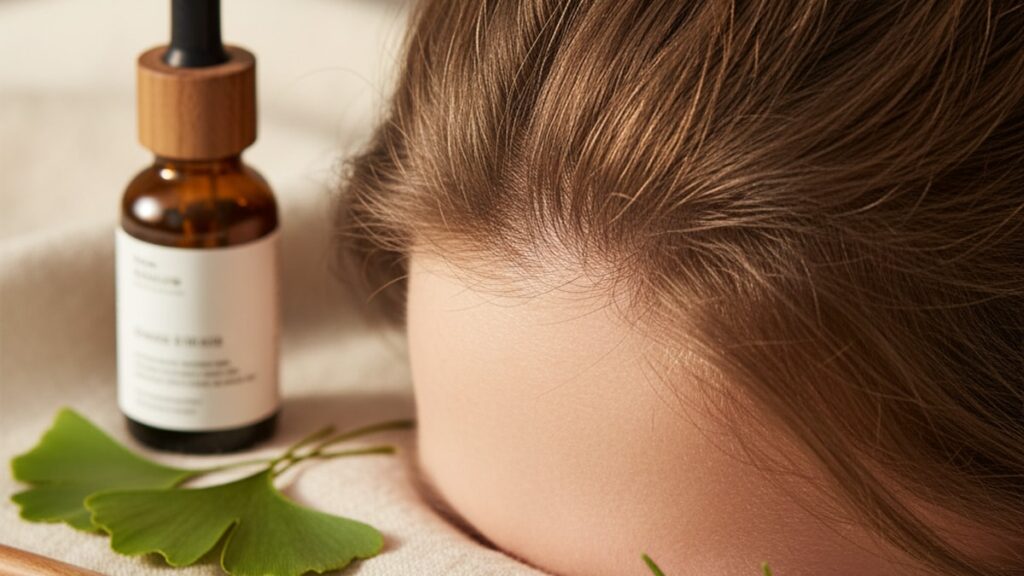 ghk-cu for scalp inflammation - Professional illustration