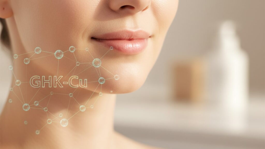 ghk-cu fine lines mechanism - Professional illustration
