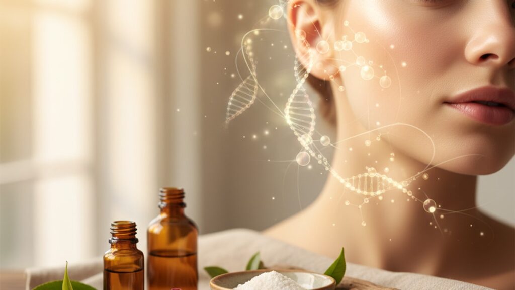 best peptides for anti-wrinkle research - Professional illustration