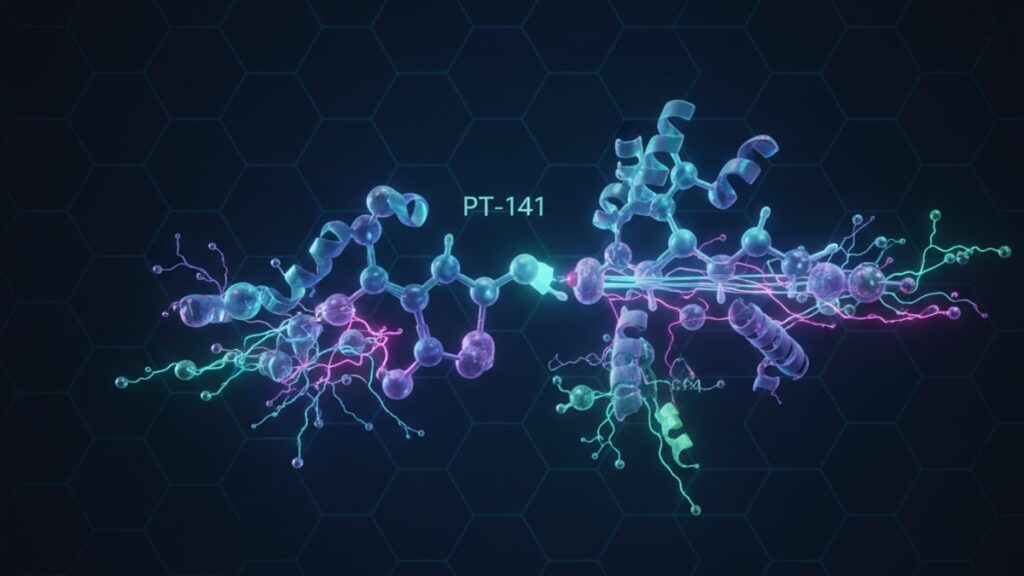 pt-141 signaling pathway - Professional illustration